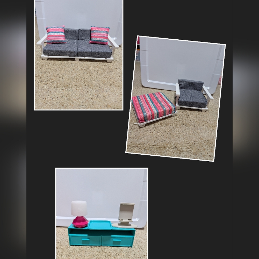 my life doll living room set